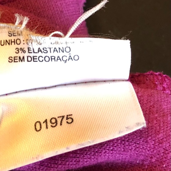 Columbia half zip purple sweater medium - Picture 7 of 9